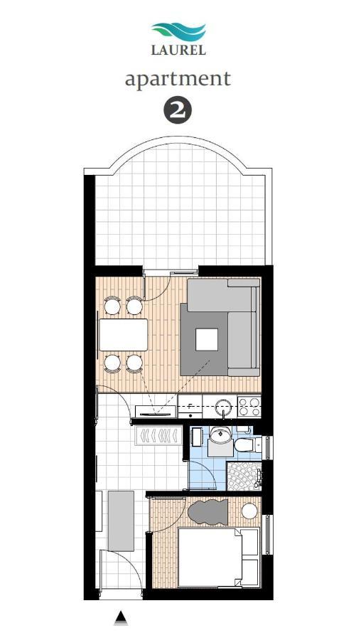 Laurel Apartments Бар Стая снимка